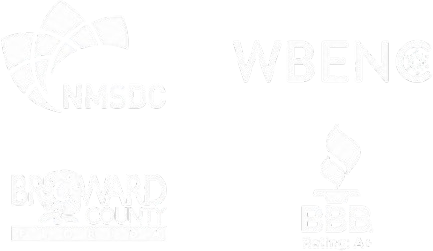 TCGC certifications: NMSDC, WBENC, Broward County CBE, BBB A+.